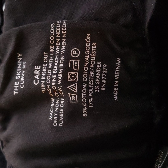 NWT Ann Taylor Skinny Sculpting High Waisted Black Jeans - Picture 11 of 11